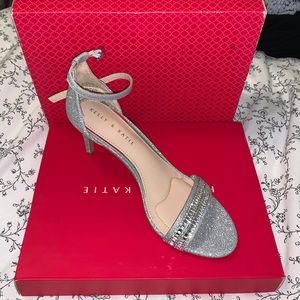 Sparkly Silver High Heels!